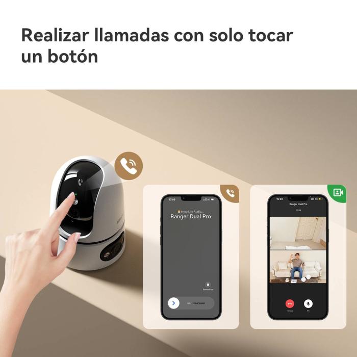 Imou Ranger Dual Pro 6MP Câmara de segurança IP Interior 2304 x 1296 pixels Secretária — imagem 22 de 66