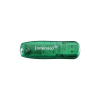 Intenso Rainbow Line unidade de memória USB 8 GB USB Type-A 2.0 Verde