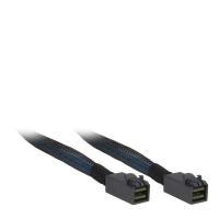 Inter-Tech 1m 2xSFF 8643 Preto, Azul
