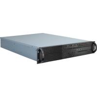 Inter-Tech 2U-2129N Rack Preto, Prateado
