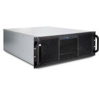 Inter-Tech 4U 40255 Rack Preto, Cinzento