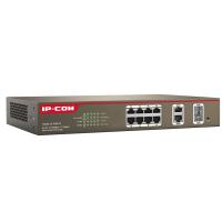 IP-COM Networks S3300-10-PWR-M switch de rede Gerido L2 Fast Ethernet (10/100) Power over Ethernet (PoE) Cinzento