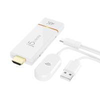 j5create JVAW76 Receptor AV Branco