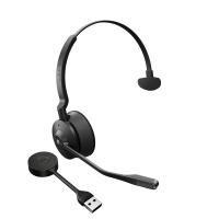 Jabra 9553-450-111 auscultador Auscultadores Sem fios Fita de cabeça Escritório/Call center Preto, Titânio, ver imagem 1 de 4