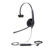 Jabra Biz 1500 Auscultadores Com fios Fita de cabeça Escritório/Call center Bluetooth Preto