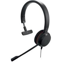 Jabra Evolve 20 Auscultadores Com fios Fita de cabeça Escritório/Call center USB Type-A Preto