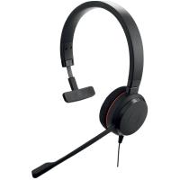 Jabra Evolve 20 Auscultadores Com fios Fita de cabeça Escritório/Call center USB Type-C / USB Type-A Preto