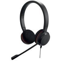 Jabra Evolve 20 Auscultadores Com fios Fita de cabeça Escritório/Call center USB Type-C / USB Type-A Preto