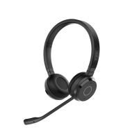 Jabra Evolve 65 TE Auscultadores Com fios e sem fios Fita de cabeça Escritório/Call center USB Type-A Bluetooth Preto