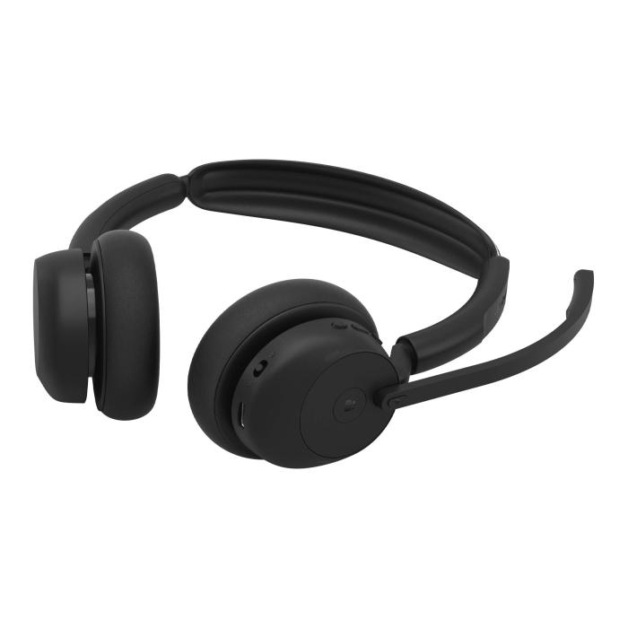Jabra Evolve3 45 Auscultadores Sem fios Fita de cabeça Escritório/Call center USB Type-C Bluetooth Preto — imagem 7 de 16