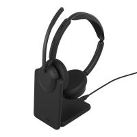 Jabra Evolve3 45 Auscultadores Sem fios Fita de cabeça Escritório/Call center USB Type-C Bluetooth Preto, ver imagem 2 de 16