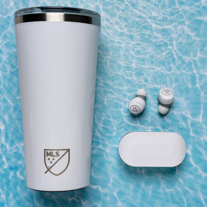 JLab IEUEBGOAIRRWHTGRY82 auscultador Auscultadores Sem fios Intra-auditivo Música USB Type-A Bluetooth Branco — imagem 4 de 16