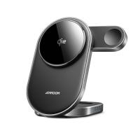 JOYROOM JR-W17 carregador de dispositivos móveis Smartphone, Relógio, Auscultadores Preto Campo magnético terrestre Carregamento wireless Interior