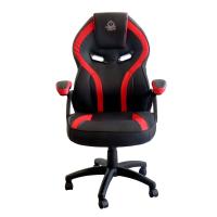 KeepOut XS200 Cadeira de jogos universal Assento acolchoado Preto, Vermelho