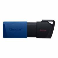 Kingston Technology DataTraveler Exodia M unidade de memória USB 64 GB USB Type-A 3.2 Gen 1 (3.1 Gen 1) Preto, Azul