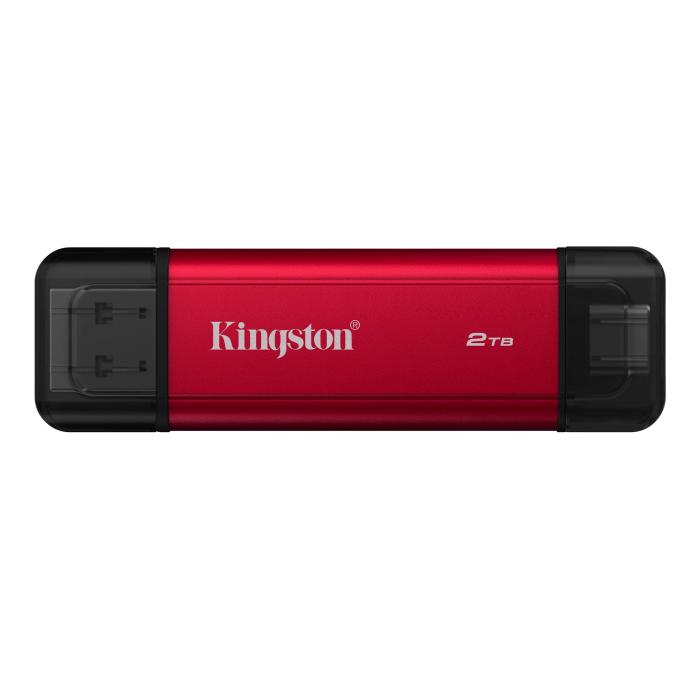 Kingston Technology Dual Portable 2 TB USB Type-A / USB Type-C 3.2 Gen 2 (3.1 Gen 2) Preto, Vermelho — imagem 19 de 36