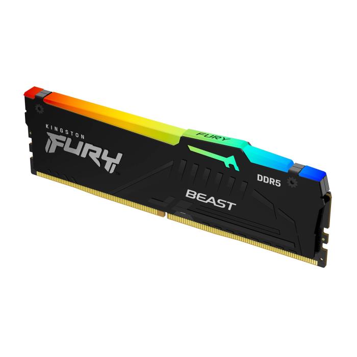 Kingston Technology FURY Beast RGB módulo de memória 32 GB 1 x 32 GB DDR5