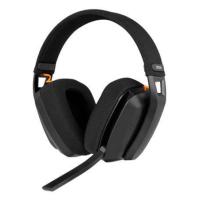 Krom Kanji Auscultadores Com fios e sem fios Fita de cabeça Jogos USB Type-C Bluetooth Preto