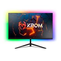 Krom Kertz monitor de ecrã 60,5 cm (23.8'') 1920 x 1080 pixels Full HD LED Preto