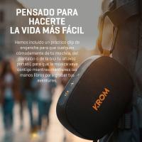 Krom NXKROMGROOVY Altifalante Portátil e/ou para festa Coluna portátil mono Preto, Laranja 5 W, ver imagem 42 de 42