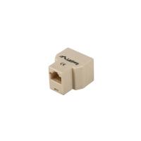 Lanberg AD-RJ45-2RJ45-OU multiplicador de rede Bege
