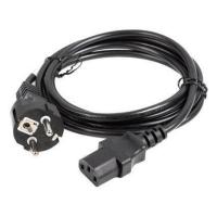 Lanberg CA-C13C-14CC-0018-BK cabo de energia Preto 1,8 m Acoplador C13 CEE7/7, ver imagem 2 de 3