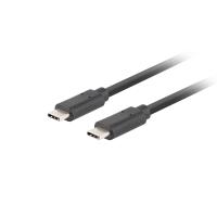 Lanberg CA-CMCM-32CU-0005-BK cabo USB USB 3.2 Gen 2 (3.1 Gen 2) 0,5 m USB C Preto