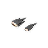 Lanberg CA-HDDV-10CC-0018-BK adaptador de cabo de vídeo 1,8 m HDMI Type A (Standard) DVI-D Preto