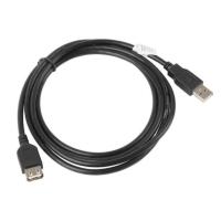 Lanberg CA-USBE-10CC-0018-BK cabo USB USB 2.0 1,8 m USB A Preto