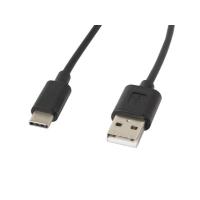 Lanberg CA-USBO-10CC-0018-BK cabo USB USB 2.0 1,8 m USB A USB C Preto