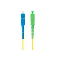 Lanberg FO-SASU-SS21-0010-YE Cabo InfiniBand/Fibra Ótica 1 m SC Amarelo