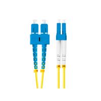 Lanberg FO-SULU-SD11-0020-YE Cabo InfiniBand/Fibra Ótica 2 m SC LC Amarelo