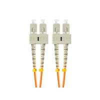 Lanberg FO-SUSU-MD21-0020-OG Cabo InfiniBand/Fibra Ótica 2 m SC Laranja