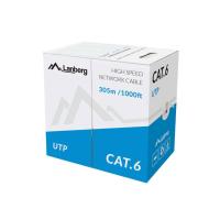 Lanberg LCU6-10CC-0305-S cabo de rede Cinzento 305 m U/UTP (UTP)
