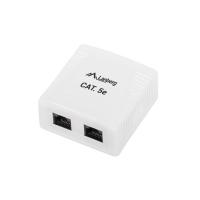 Lanberg OU5-0002-W caixa para tomadas RJ-45 Branco
