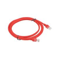 Lanberg PCU6-10CC-0200-R cabo de rede Vermelho 2 m Cat6 U/UTP (UTP)