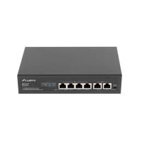 Lanberg RSFE-4P-2FE-60 switch de rede Não-gerido Fast Ethernet (10/100) Power over Ethernet (PoE) 1U Preto