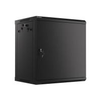 Lanberg WF01-6412-00B armário rack 12U Rack de pendurar na parede Preto