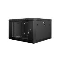Lanberg WF01-6606-10B armário rack 6U Rack de pendurar na parede Preto