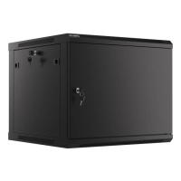 Lanberg WF01-6609-00B armário rack 9U Rack de pendurar na parede Preto
