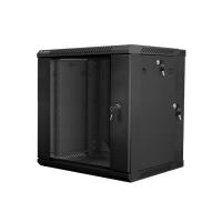 Lanberg WF02-6612-10B armário rack 12U Rack de pendurar na parede Preto
