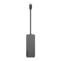 Lenovo 4X90X21427 base & duplicador de portas USB 3.2 Gen 2 (3.1 Gen 2) Type-C Cinzento