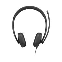 Lenovo VoIP Headset 5000 Auscultadores Com fios Fita de cabeça Escritório/Call center USB Type-C Preto