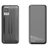 Leotec LEPOW20W22K power bank Polímero de lítio (LiPo) 20000 mAh Preto