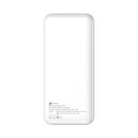 Leotec LEPOW20W22W power bank Polímero de lítio (LiPo) 20000 mAh Branco