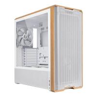 Lian Li Lancool LAN217W caixa para computador Midi Tower Branco, Madeira
