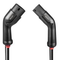 Lindy 30113 cabo de carregamento para veículos elétricos Preto Type 2 3 7 m