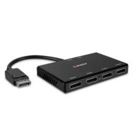 Lindy 38431 hub de interface DisplayPort Preto