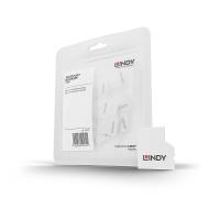 Lindy 40479 bloqueador de porta Bloqueador de portas SD card Branco Acrilonitrila butadieno estireno (ABS)