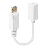 Lindy 41060 adaptador de cabo de vídeo 0,15 m DisplayPort Mini DisplayPort Branco